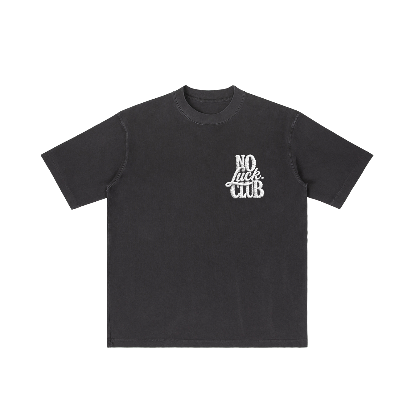 Vintage Wash Drop Shoulder T-shirt cloud design