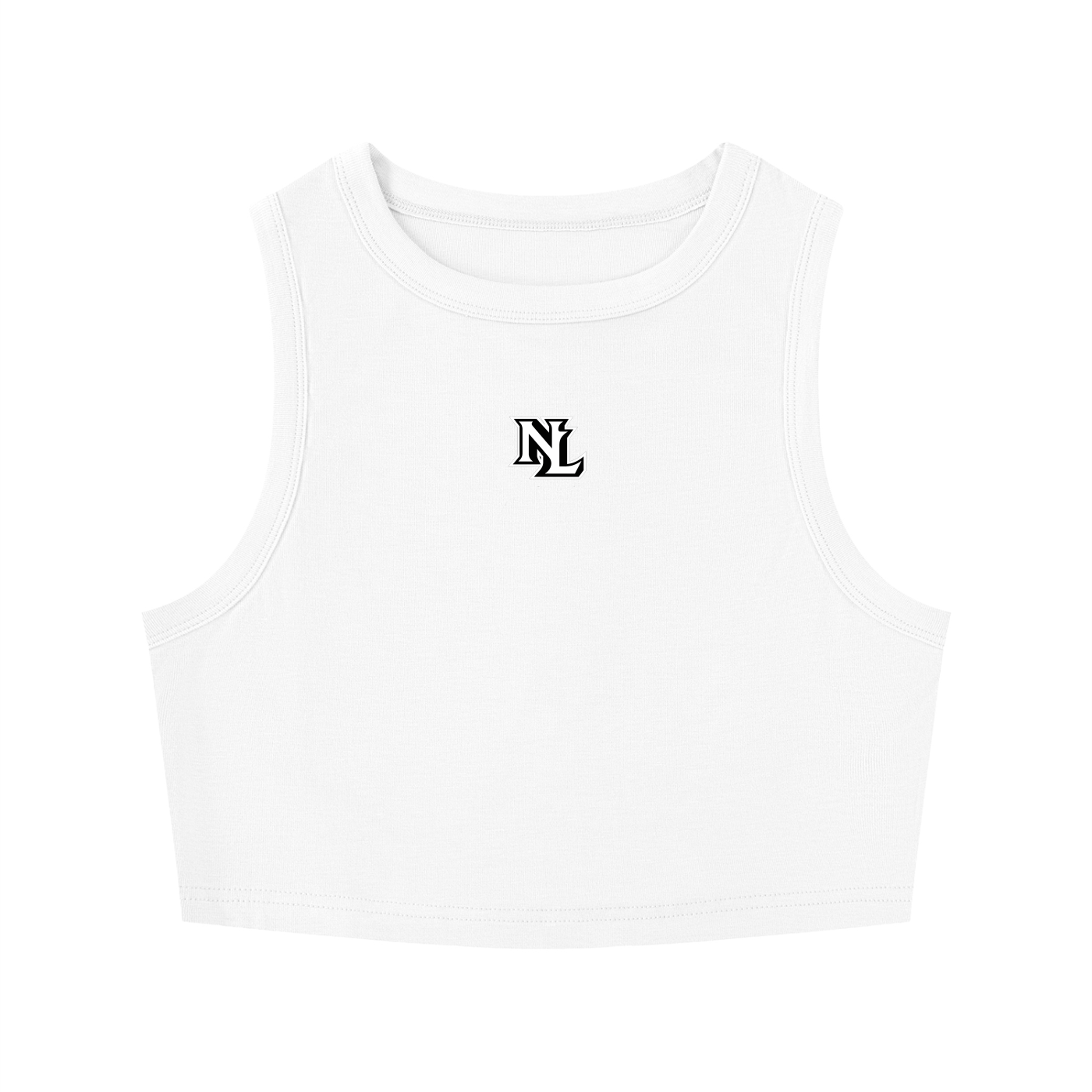 Women's Tight Crewneck Crop Tank Top