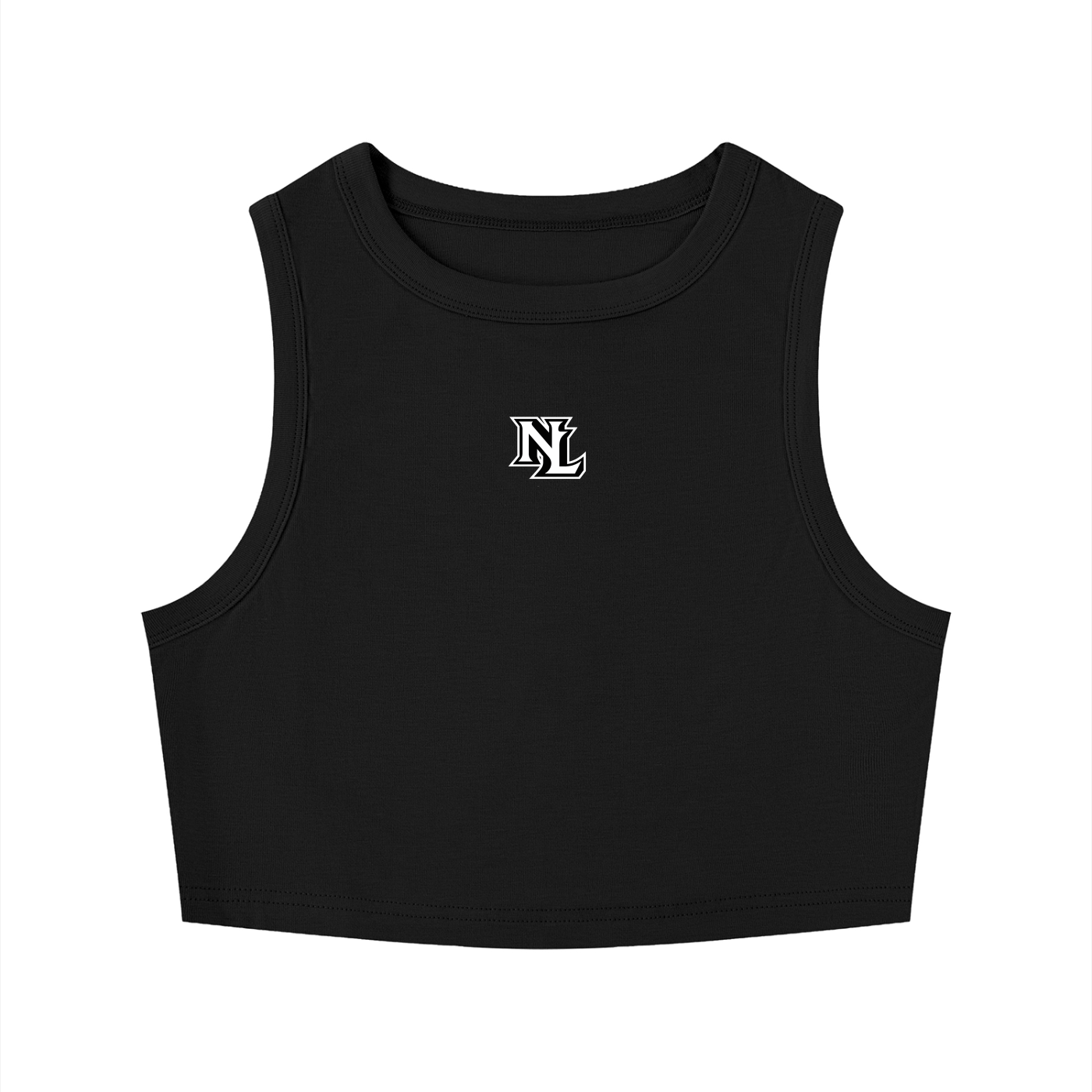 Women's Tight Crewneck Crop Tank Top