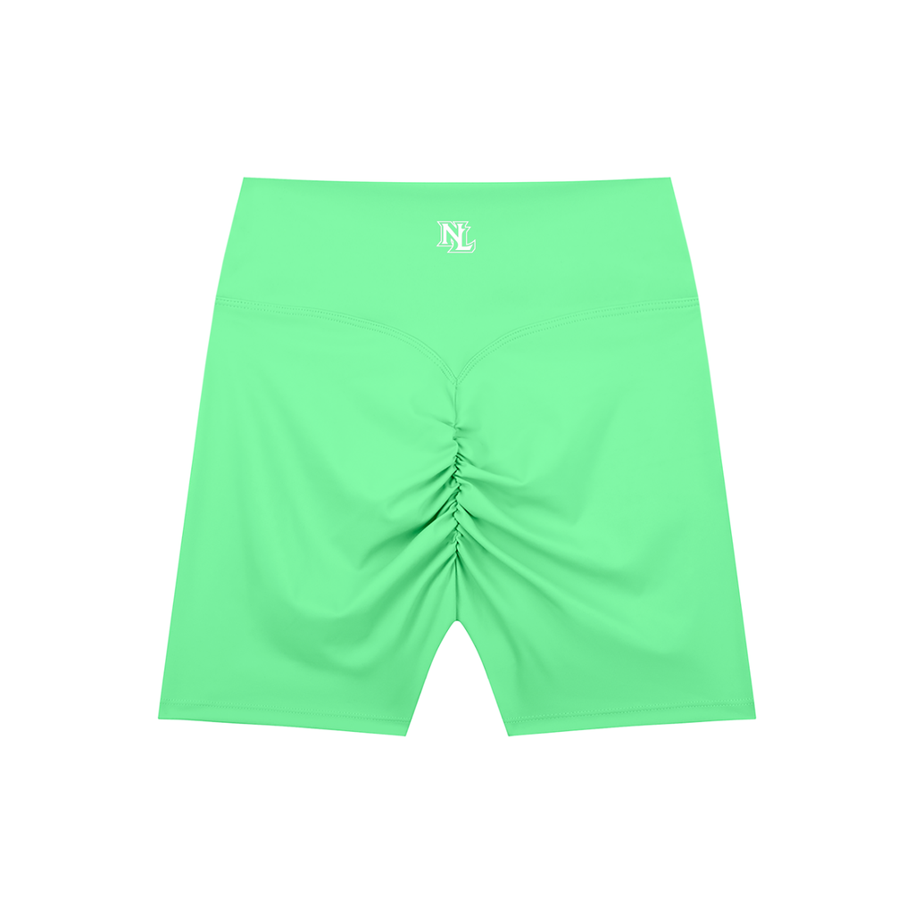 High-Waisted Blend Biker Shorts