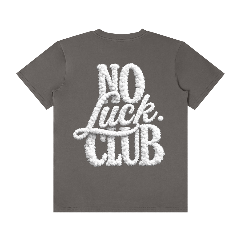 Unisex Classic Crew Neck Cotton T-Shirt with cloud design
