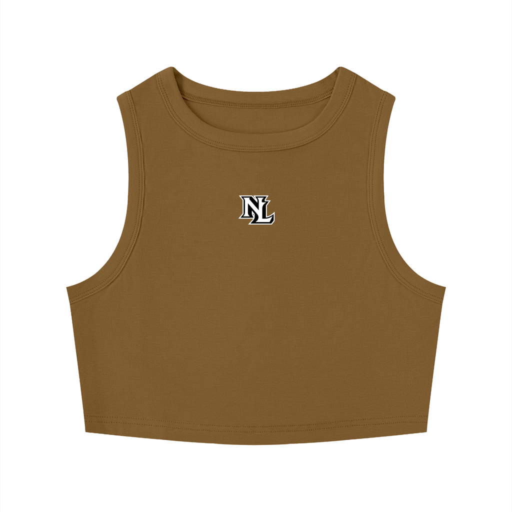Women's Tight Crewneck Crop Tank Top