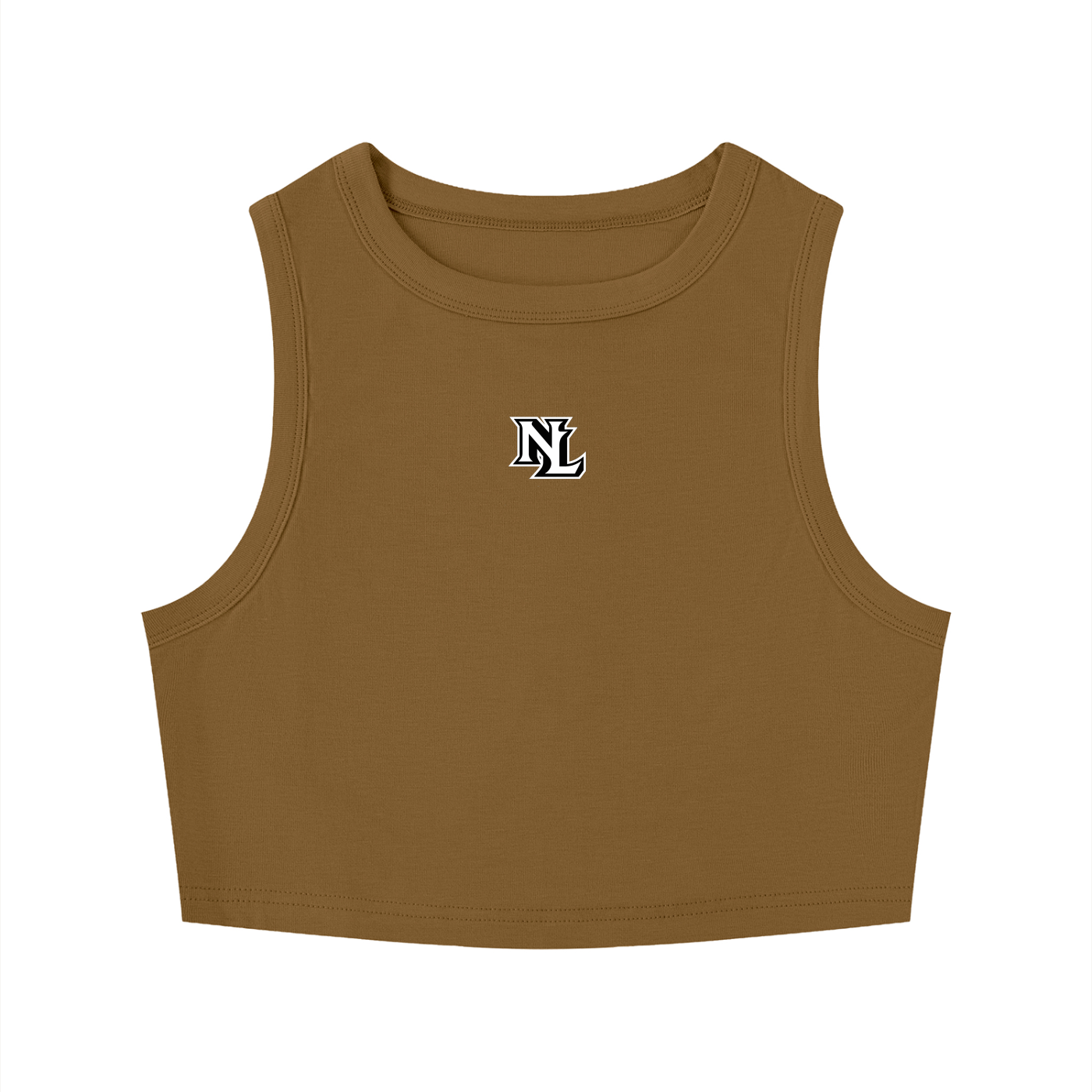 Women's Tight Crewneck Crop Tank Top