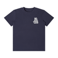 Unisex Classic Crew Neck Cotton T-Shirt with cloud design