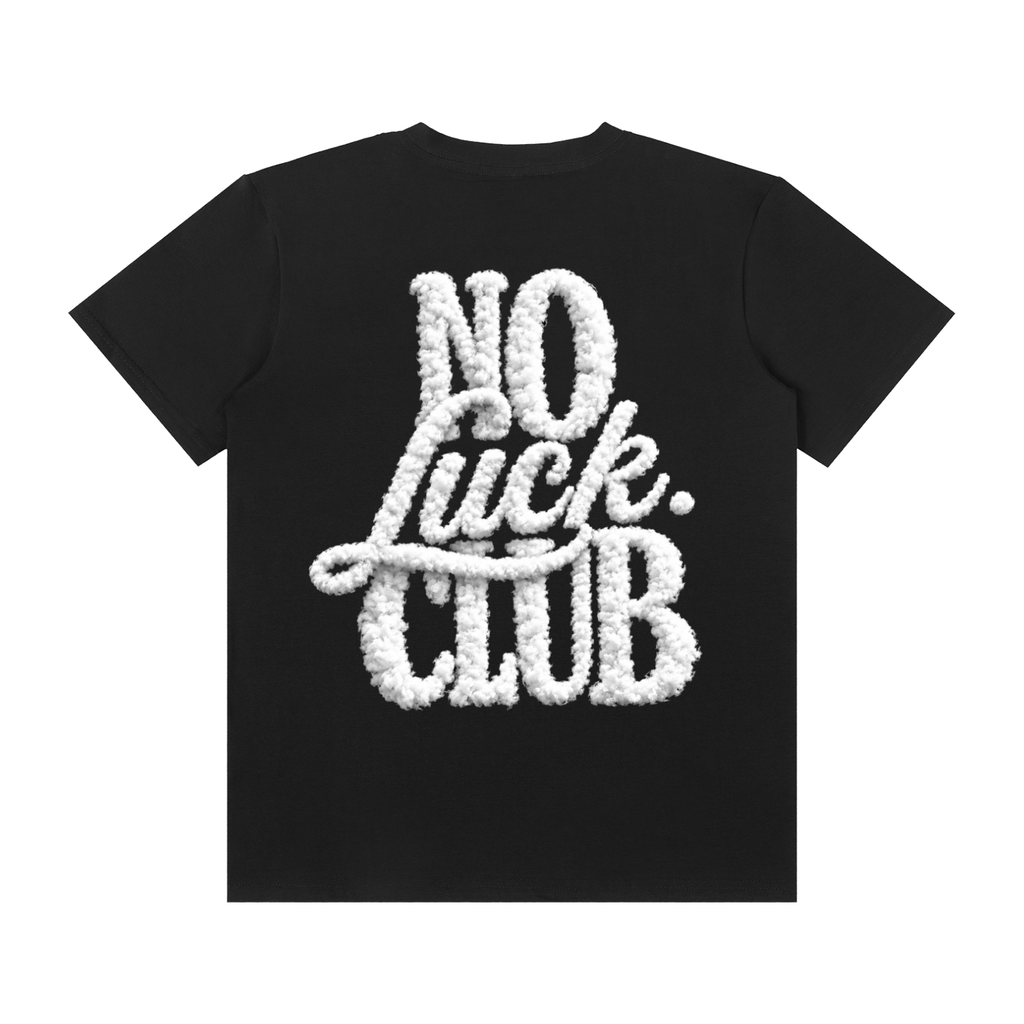 Unisex Classic Crew Neck Cotton T-Shirt with cloud design