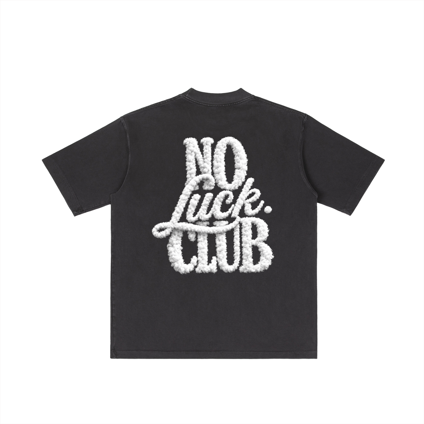 Vintage Wash Drop Shoulder T-shirt cloud design
